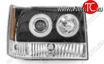 30 899 р. GR CHEROKEE ФАРА Л+П (КОМПЛЕКТ) ТЮНИНГ ЛИНЗОВАН , ЛИТОЙ УК.ПОВОР ВНУТРИ ЧЕРН JUNYAN jpgch93-005-n  с доставкой в г. Майкоп