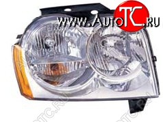 11 349 р. Правая фара DEPO Jeep Grand Cherokee WK (2004-2010)  с доставкой в г. Майкоп