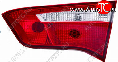 2 989 р. Левый фонарь (внутренний) DEPO KIA Rio 3 QB дорестайлинг седан (2011-2015)  с доставкой в г. Майкоп