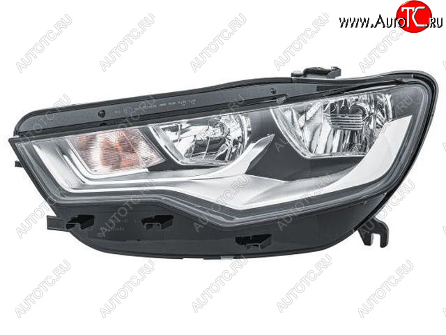 9 399 р. Левая фара (c электрокорректором) DEPO Audi A6 C7 дорестайлинг, седан (2010-2014)  с доставкой в г. Майкоп