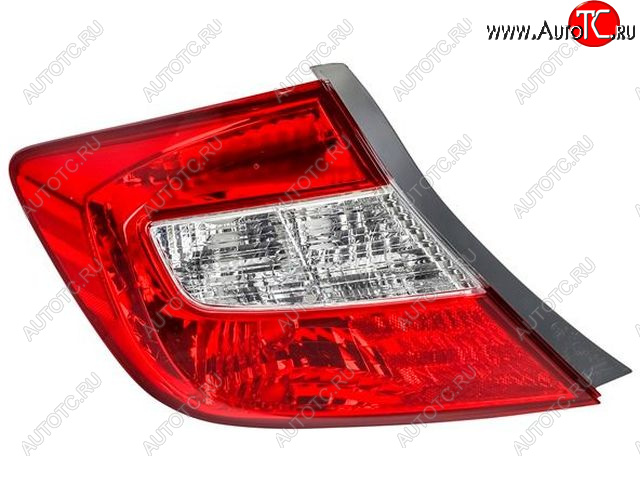 7 349 р. Левый фонарь DEPO  Honda Civic  FB (2011-2016) седан  с доставкой в г. Майкоп
