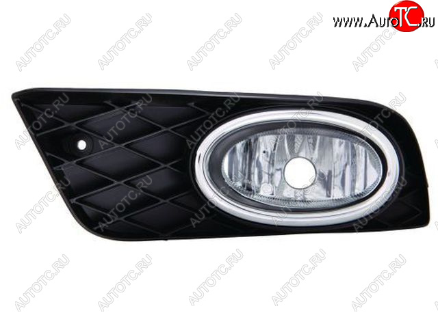 6 949 р. Левая противотуманная фара DEPO  Honda Civic  FB (2011-2016) седан  с доставкой в г. Майкоп