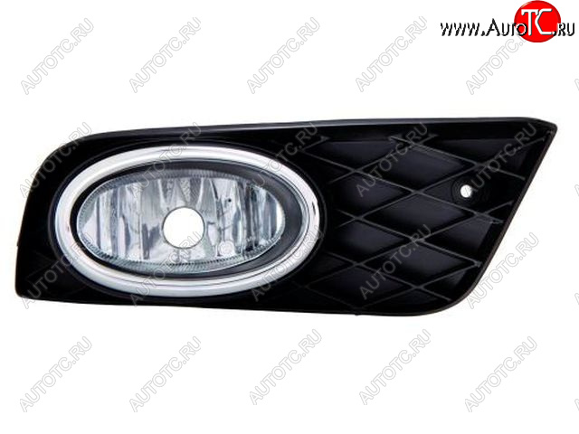 6 949 р. Противотуманная фара правая DEPO  Honda Civic  FB (2011-2016) седан (в сборе с решеткой)  с доставкой в г. Майкоп