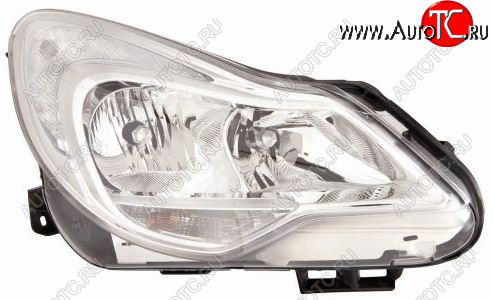 13 349 р. Правая фара (c электрокорректором) DEPO Opel Corsa D  2-ой рестайлинг, хэтчбэк 5 дв. (2011-2014)  с доставкой в г. Майкоп