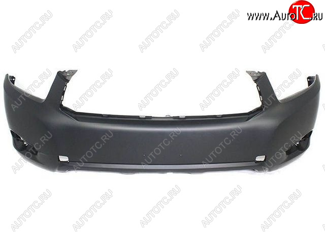 4 999 р. Передний бампер BODYPARTS Toyota Highlander XU40 дорестайлинг (2007-2010) (неокрашенный)  с доставкой в г. Майкоп