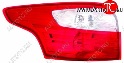 6 749 р. Левый фонарь DEPO Ford Focus 3 универсал дорестайлинг (2010-2015)  с доставкой в г. Майкоп