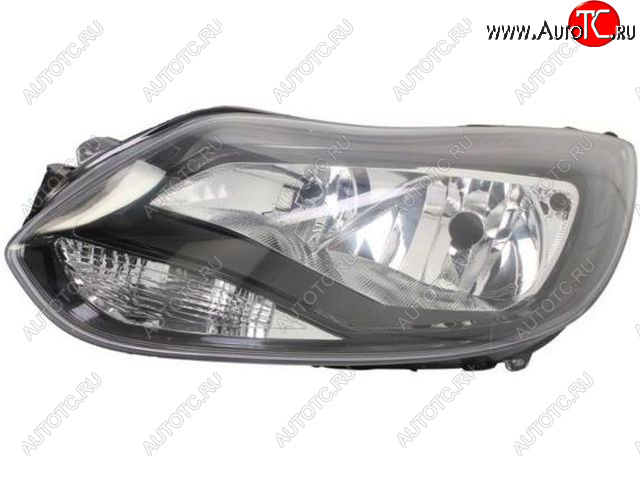 8 699 р. Левая фара (c электрокорректором) DEPO Ford Focus 3 седан дорестайлинг (2011-2015)  с доставкой в г. Майкоп