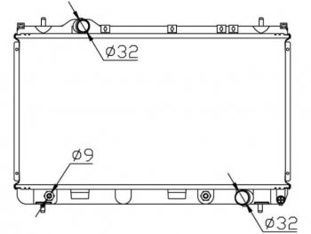 6 649 р. NEON (3-х ступенчатая) РАДИАТОР ОХЛАЖДЕН AT BODYPARTS crneo00-910  с доставкой в г. Майкоп. Увеличить фотографию 1