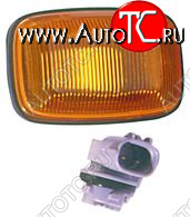 288 р. Повторитель поворота в правое=левое крыло DEPO Toyota Land Cruiser 90 (1996-2000) (желтый)  с доставкой в г. Майкоп