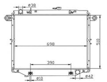 13 499 р. LANDCRUISER (1HDFTE) РАДИАТОР ОХЛАЖДЕН AT 4.2 (дизель) BODYPARTS tylan98-912  с доставкой в г. Майкоп. Увеличить фотографию 1
