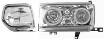 19 999 р. LANDCRUISER ФАРА +УКАЗ.ПОВОРОТА Л+П (КОМПЛЕКТ) ТЮНИНГ ПРОЗРАЧ С 2 СВЕТЯЩ ОБОДК ХРОМ МОЛДИНГ (EAGLE EYES) ВНУТРИ ХРОМ EAGLE EYES tylan90-010h-n  с доставкой в г. Майкоп. Увеличить фотографию 1