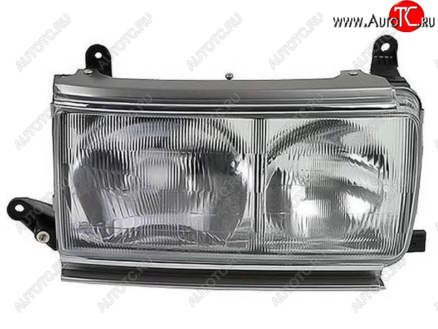2 499 р. Правая фара BODYPARTS  Toyota Land Cruiser  80 (1989-1997)  с доставкой в г. Майкоп