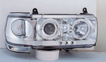 22 349 р. LANDCRUISER ФАРА Л+П (КОМПЛЕКТ) ТЮНИНГ ПРОЗРАЧ С 2 СВЕТЯЩ ОБОДК , ЛИТОЙ УК.ПОВОР (SONAR) ЧЕРН МОЛДИНГ ВНУТРИ ХРОМ SONAR tylan90-003h-n  с доставкой в г. Майкоп. Увеличить фотографию 1