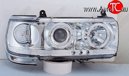 22 349 р. LANDCRUISER ФАРА Л+П (КОМПЛЕКТ) ТЮНИНГ ПРОЗРАЧ С 2 СВЕТЯЩ ОБОДК , ЛИТОЙ УК.ПОВОР (SONAR) ЧЕРН МОЛДИНГ ВНУТРИ ХРОМ SONAR tylan90-003h-n  с доставкой в г. Майкоп