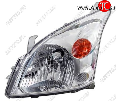 8 299 р. Левая фара (под корректор) DEPO Toyota Land Cruiser Prado J120 (2002-2009)  с доставкой в г. Майкоп