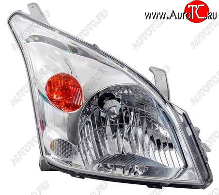 8 299 р. Правая фара (под корректор) DEPO Toyota Land Cruiser Prado J120 (2002-2009)  с доставкой в г. Майкоп