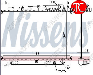 2 299 р. YARIS (+VERSOECHO 00-  PLATZ 00-) РАДИАТОР ОХЛАЖДЕН MT 1.3 1.5 BODYPARTS tyyas99-911  с доставкой в г. Майкоп