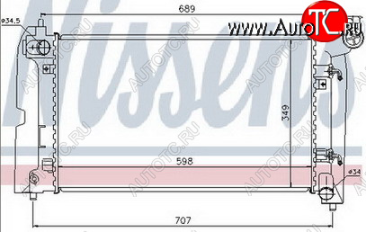2 899 р. COROLLA РАДИАТОР ОХЛАЖДЕН AT 1.4 1.6 BODYPARTS tycrl02-914  с доставкой в г. Майкоп