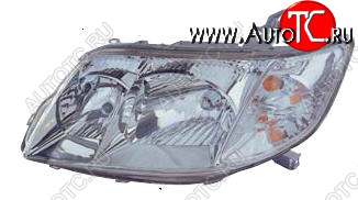 5 549 р. Левая фара BodyParts  Toyota Corolla  E120 (2004-2007) седан рестайлинг  с доставкой в г. Майкоп