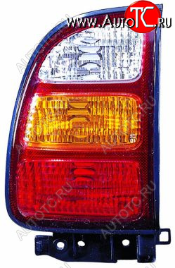 2 599 р. Левый фонарь DEPO  Toyota RAV4  XA10 (1997-2000) 5 дв. рестайлинг, 3 дв. рестайлинг  с доставкой в г. Майкоп