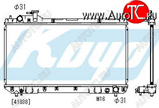 13 599 р. RAV4 РАДИАТОР ОХЛАЖДЕН MT 2 (KOYO) KOYORAD tyrv497-910  с доставкой в г. Майкоп