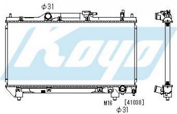 4 579 р. AVENSIS РАДИАТОР ОХЛАЖДЕН MT 2 BODYPARTS tyave97-917  с доставкой в г. Майкоп. Увеличить фотографию 1