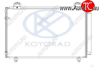 6 299 р. AVENSIS КОНДЕНСАТОР КОНДИЦ 1.6 , 1.8 (KOYO) KOYORAD tyave03-932  с доставкой в г. Майкоп