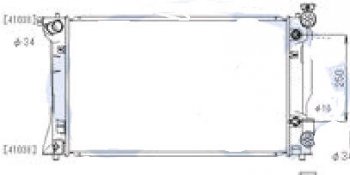 6 599 р. AVENSIS РАДИАТОР ОХЛАЖДЕН AT 2 2.4 BODYPARTS tyave03-912  с доставкой в г. Майкоп. Увеличить фотографию 1