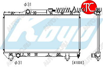 6 749 р. CARINA E РАДИАТОР ОХЛАЖДЕН MT 1.6 1.8 (KOYO) KOYORAD tycae92-914  с доставкой в г. Майкоп