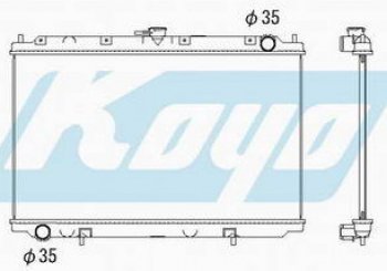 5 349 р. P11 РАДИАТОР ОХЛАЖДЕН MT 1.6 1.8 2 (KOYO) KOYORAD nnp1197-910  с доставкой в г. Майкоп. Увеличить фотографию 1