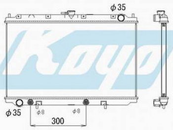 14 999 р. P11 РАДИАТОР ОХЛАЖДЕН AT 1.6 1.8 2 (1 ряд) BODYPARTS nnp1197-912  с доставкой в г. Майкоп. Увеличить фотографию 1