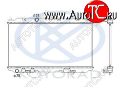 5 799 р. ALMERA {+ P12 02-} РАДИАТОР ОХЛАЖДЕН MT (KOYO) KOYORAD nnalm02-912  с доставкой в г. Майкоп