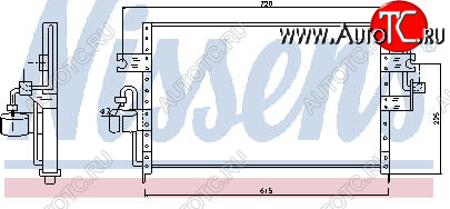 7 249 р. P10 КОНДЕНСАТОР КОНДИЦ (R134A) BODYPARTS nnp1091-930  с доставкой в г. Майкоп
