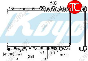 5 949 р. GALANT РАДИАТОР ОХЛАЖДЕН AT 1.8 2 2.5 (1 ряд) (KOYO) KOYORAD mbgal93-911  с доставкой в г. Майкоп