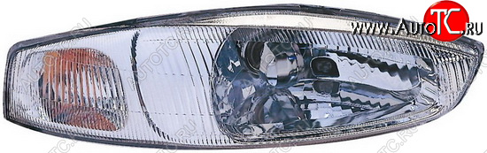 6 599 р. Правая фара BodyParts Mitsubishi Colt CJ0 хэтчбэк 3 дв. (1995-2003)  с доставкой в г. Майкоп