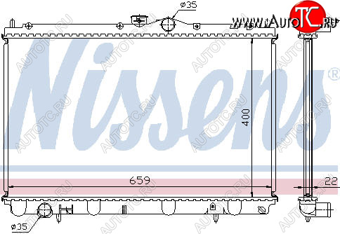 16 299 р. CARISMA (+ SPACE STAR 98-) РАДИАТОР ОХЛАЖДЕН MT 1.6 1.8 BODYPARTS mbcar95-913  с доставкой в г. Майкоп