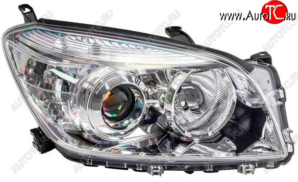 13 249 р. Правая фара (под корректор) DEPO  Toyota RAV4  XA30 (2008-2010) 5 дв. 1-ый рестайлинг, 5 дв. удлиненный 1-ый рестайлинг  с доставкой в г. Майкоп