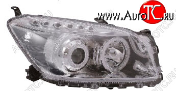 30 699 р. RAV4 ФАРА Л+П (КОМПЛЕКТ) ТЮНИНГ С СВЕТЯЩ ОБОДК , ДИОД (EAGLE EYES) ВНУТРИ ХРОМ EAGLE EYES tyrv406-005h-n  с доставкой в г. Майкоп