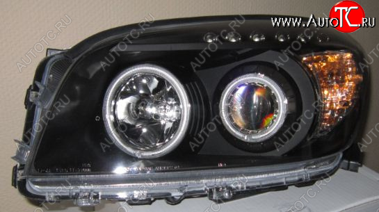 30 799 р. RAV4 ФАРА Л+П (КОМПЛЕКТ) ТЮНИНГ С СВЕТЯЩ ОБОДК , ДИОД (EAGLE EYES) ВНУТРИ ЧЕРН EAGLE EYES tyrv406-005b-n  с доставкой в г. Майкоп