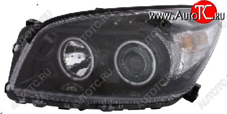 22 999 р. RAV4 ФАРА Л+П (КОМПЛЕКТ) ТЮНИНГ С СВЕТЯЩ ОБОДК , ДИОД (EAGLE EYES) ВНУТРИ ЧЕРН EAGLE EYES tyrv409-001b-n  с доставкой в г. Майкоп