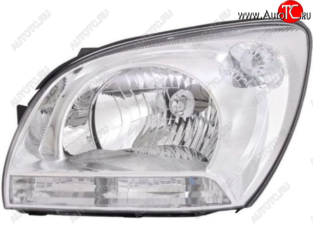 9 749 р. Левая фара (под корректор) DEPO  KIA Sportage  2 JE,KM (2004-2008) дорестайлинг  с доставкой в г. Майкоп