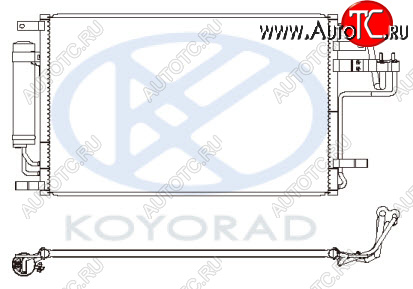 6 299 р. TUCSON КОНДЕНСАТОР КОНДИЦ (KOYO) KOYORAD hntun04-932  с доставкой в г. Майкоп