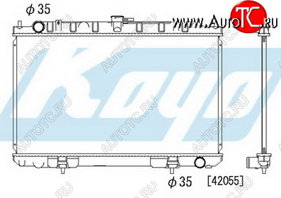 5 999 р. MAXIMA QX РАДИАТОР ОХЛАЖДЕН MT 2 3 (KOYO) KOYORAD nnmxq00-910  с доставкой в г. Майкоп