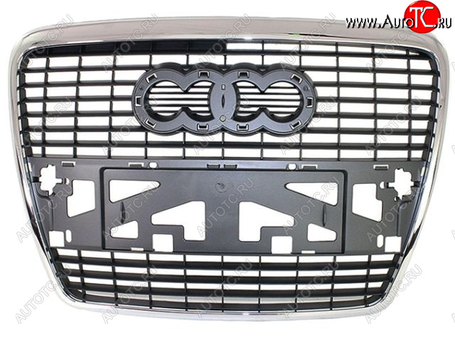 5 299 р. AUDI A6 РЕШЕТКА РАДИАТОРА (Тайвань) ХРОМ-ЧЕРН TYG ai0a604-100hb  с доставкой в г. Майкоп
