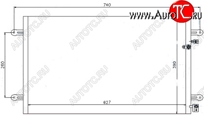 2 189 р. AUDI A6 КОНДЕНСАТОР КОНДИЦ (см.каталог) BODYPARTS ai0a604-930  с доставкой в г. Майкоп
