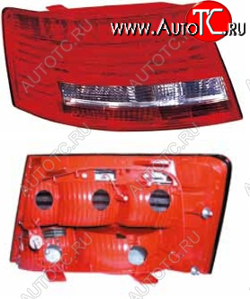 8 999 р. Левый фонарь (диодная) DEPO Audi A6 C6 дорестайлинг, седан (2004-2008)  с доставкой в г. Майкоп