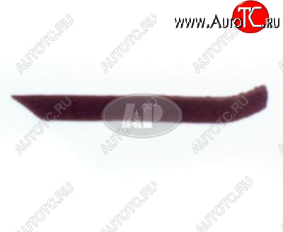 869 р. 406 МОЛДИНГ БАМПЕРА ЗАДН ЛЕВ (СЕДАН) (Тайвань) ЧЕРН BODYPARTS pg40696-660b-l  с доставкой в г. Майкоп