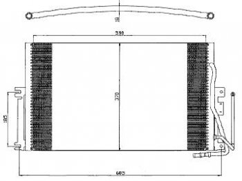 5 799 р. VECTRA КОНДЕНСАТОР КОНДИЦ BODYPARTS opvca99-930  с доставкой в г. Майкоп. Увеличить фотографию 1