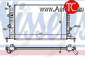 2 299 р. VECTRA РАДИАТОР ОХЛАЖДЕН (см.каталог) BODYPARTS opvca96-916  с доставкой в г. Майкоп