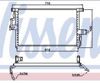 5 799 р. OMEGA КОНДЕНСАТОР КОНДИЦ (NISSENS) (NRF) (см.каталог) NISSENS opomb86-931  с доставкой в г. Майкоп. Увеличить фотографию 1
